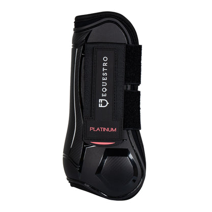 Anatomical tendon boots  with double hook-and-loop fasteners.