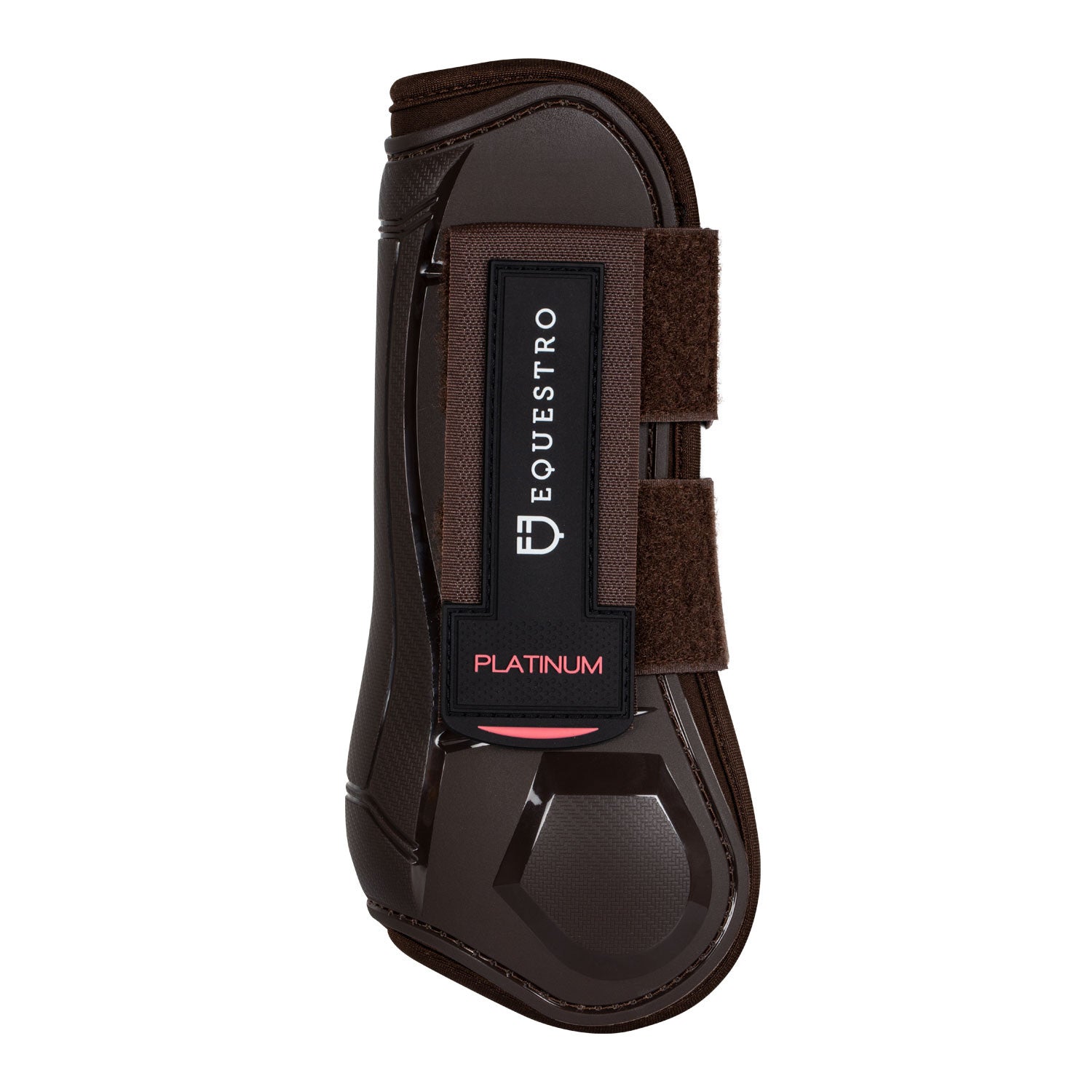 Anatomical tendon boots  with double hook-and-loop fasteners.