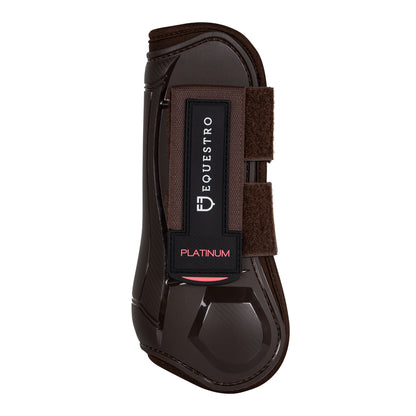 Anatomical tendon boots  with double hook-and-loop fasteners.