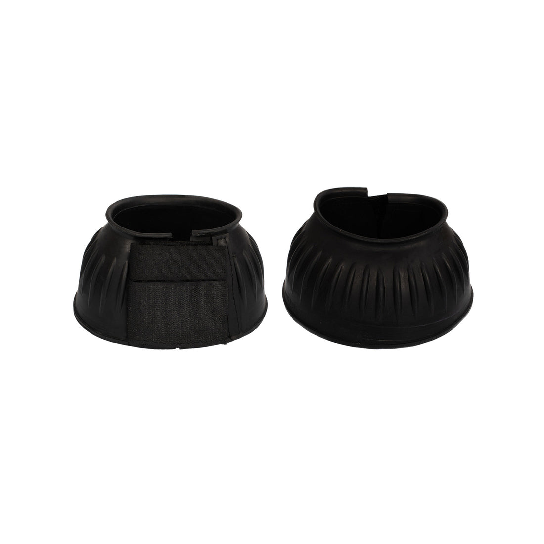 RUBBER BELL BOOTS WITH HOOK-AND-LOOP.