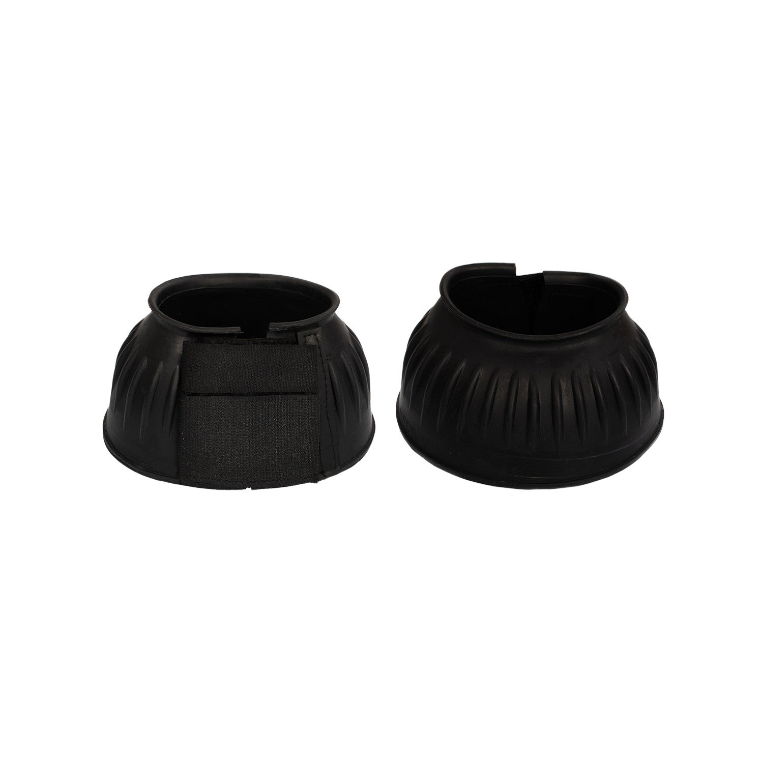 RUBBER BELL BOOTS WITH HOOK-AND-LOOP.