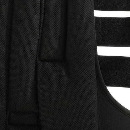 Padded stable boots with hook-and-loop closure