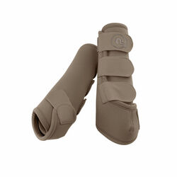 Eskadron Pro Dressage Rear Tendon Boots Platinum 25