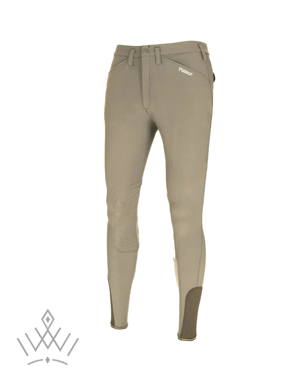 Pikeur Rodrigo Grip II Knee Patch Men's Breeches - Competition Colours