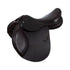 Jumping saddle hammered French leather.