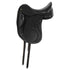 Dressage leather monoflap saddle.