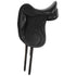 Dressage leather monoflap saddle.