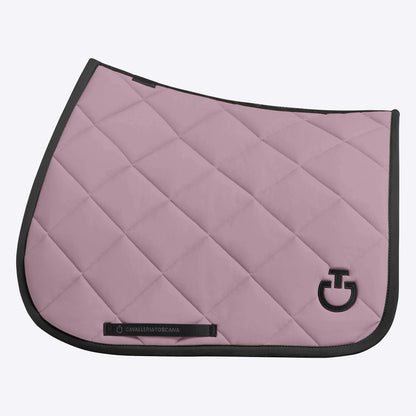Cavalleria Toscana CT Diamond Quilted Jersey Jumping Saddle Pad