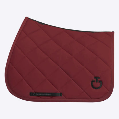 Cavalleria Toscana CT Diamond Quilted Jersey Jumping Saddle Pad