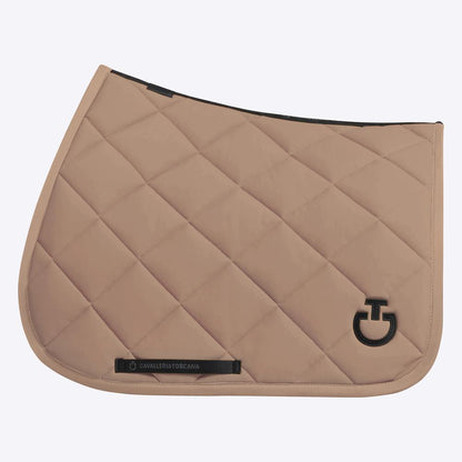 Cavalleria Toscana CT Diamond Quilted Jersey Jumping Saddle Pad