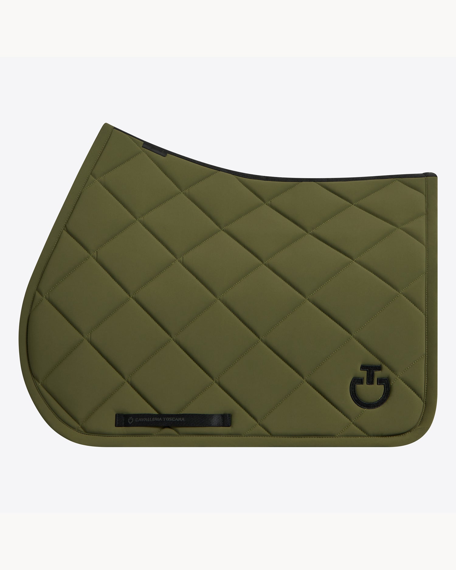 Cavalleria Toscana CT ダイヤモンド キルティングジャージ ジャンピングゼッケン