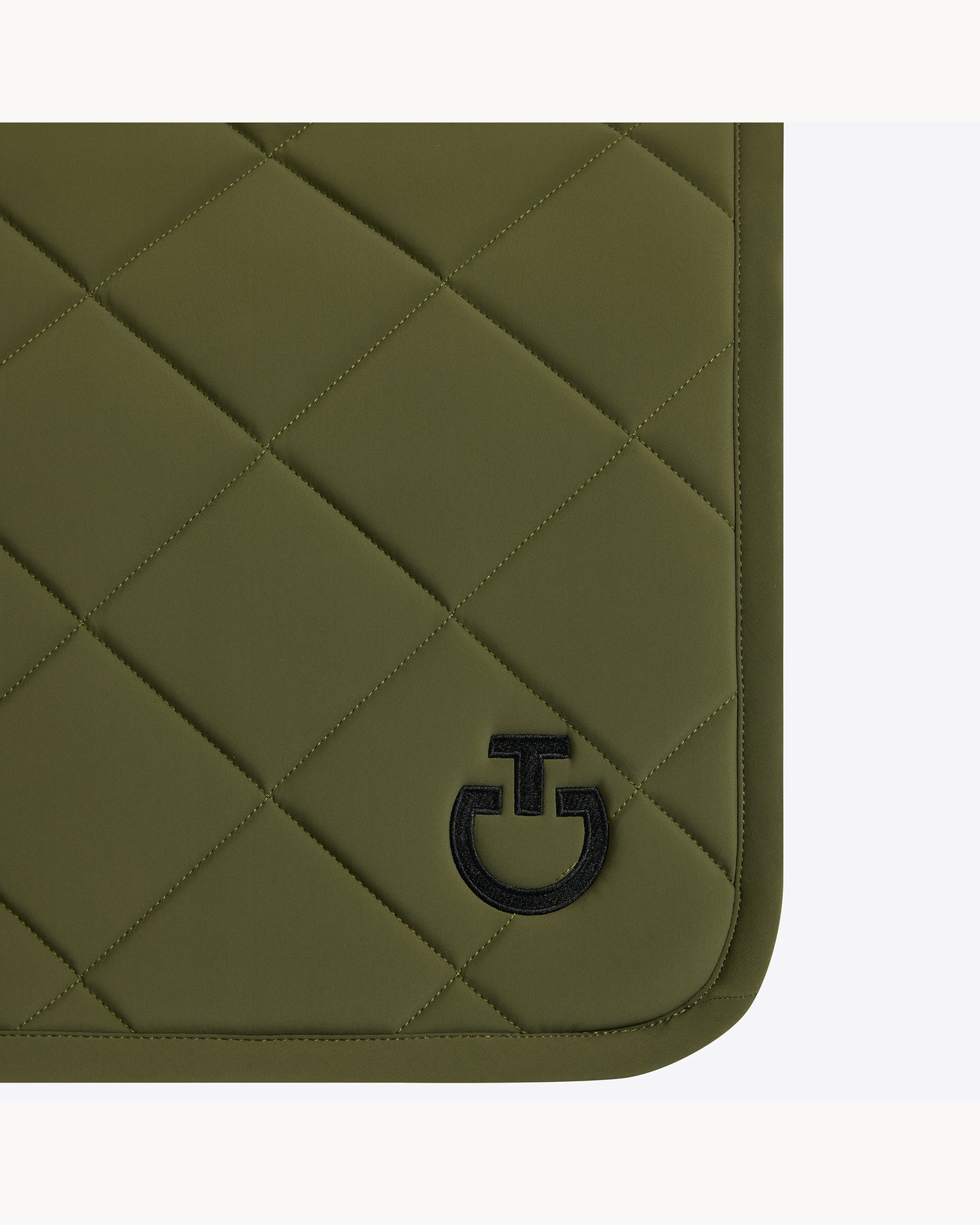 Cavalleria Toscana CT ダイヤモンド キルティングジャージ ジャンピングゼッケン