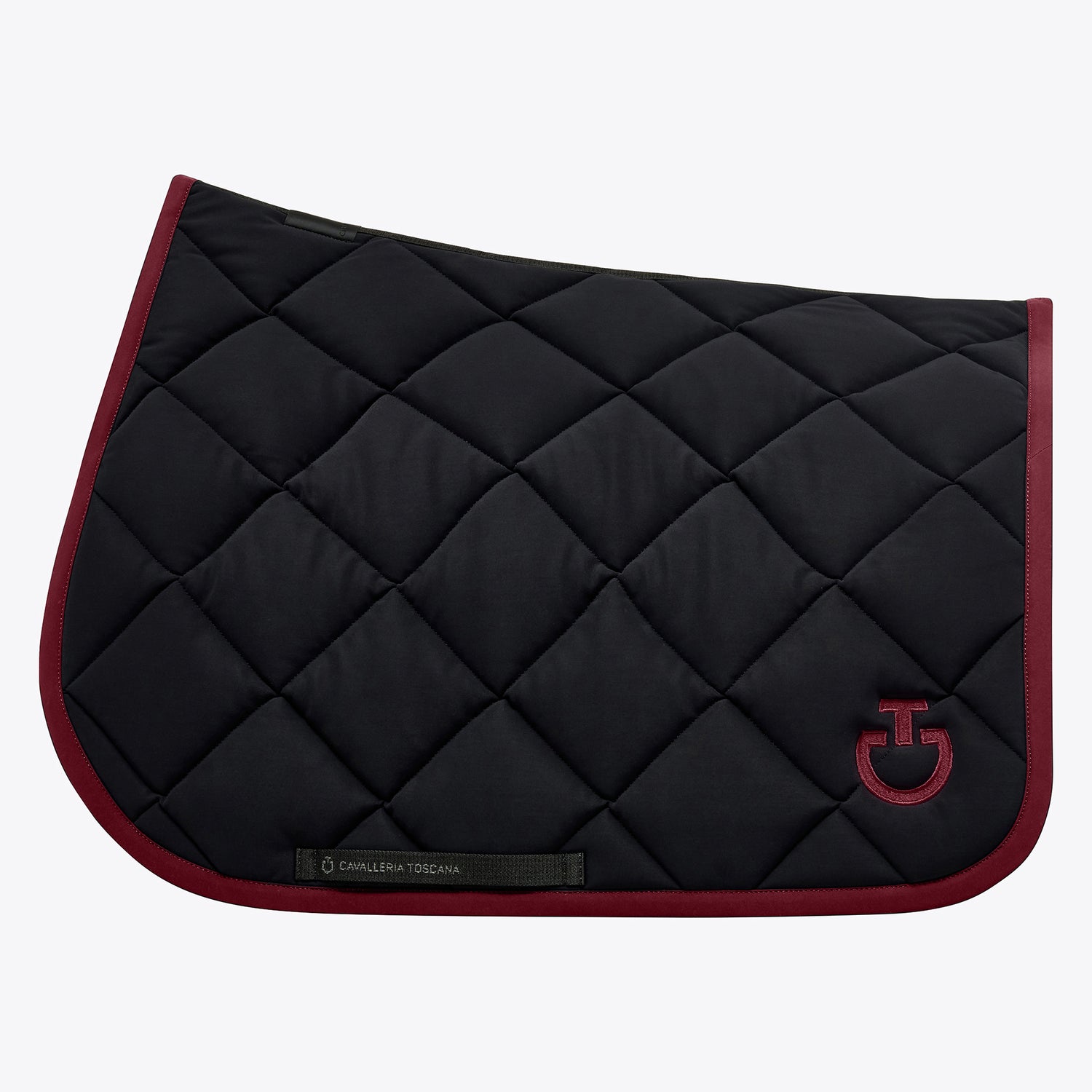 Cavalleria Toscana CT Diamond Quilted Jersey Jumping Saddle Pad