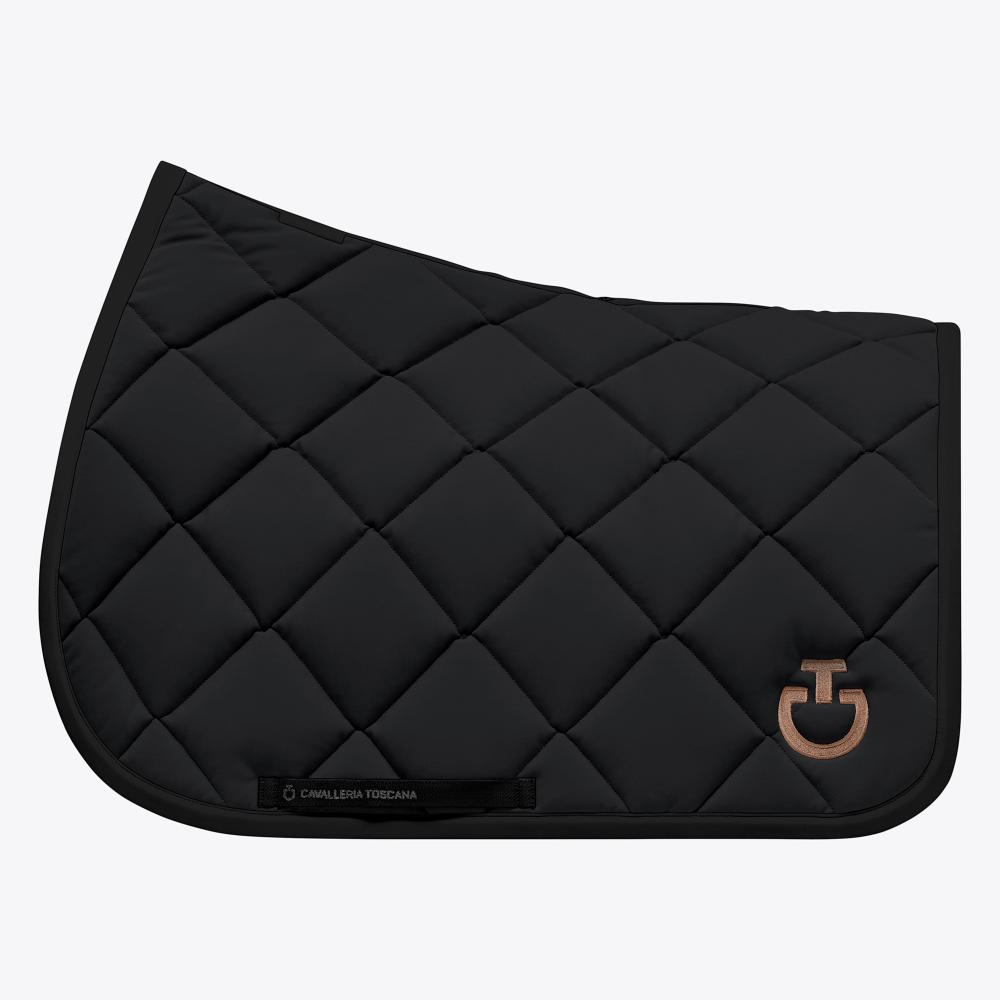 Cavalleria Toscana CT Diamond Quilted Jersey Jumping Saddle Pad