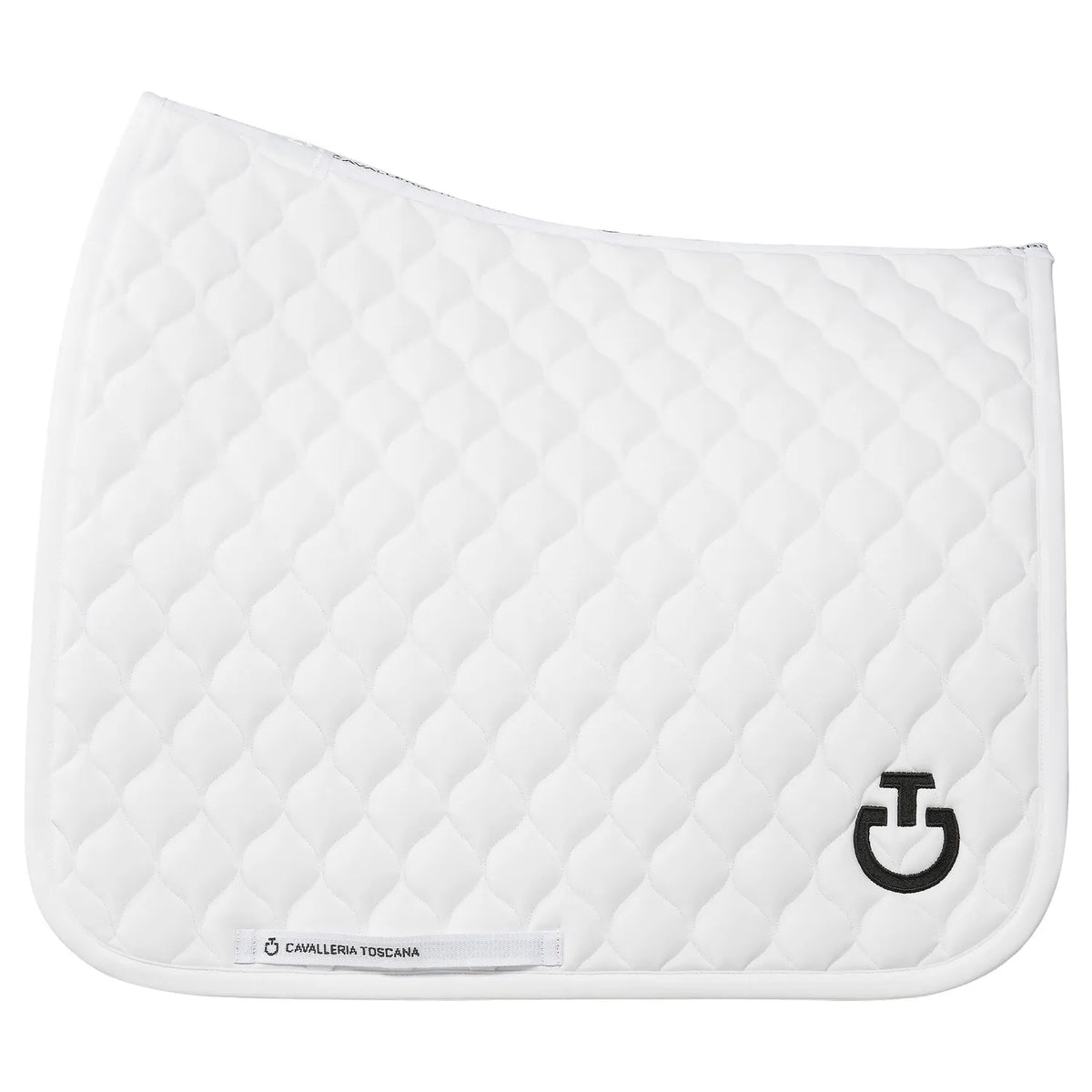 Cavalleria Toscana Circular Quilted Jersey Dressage Saddle Pad