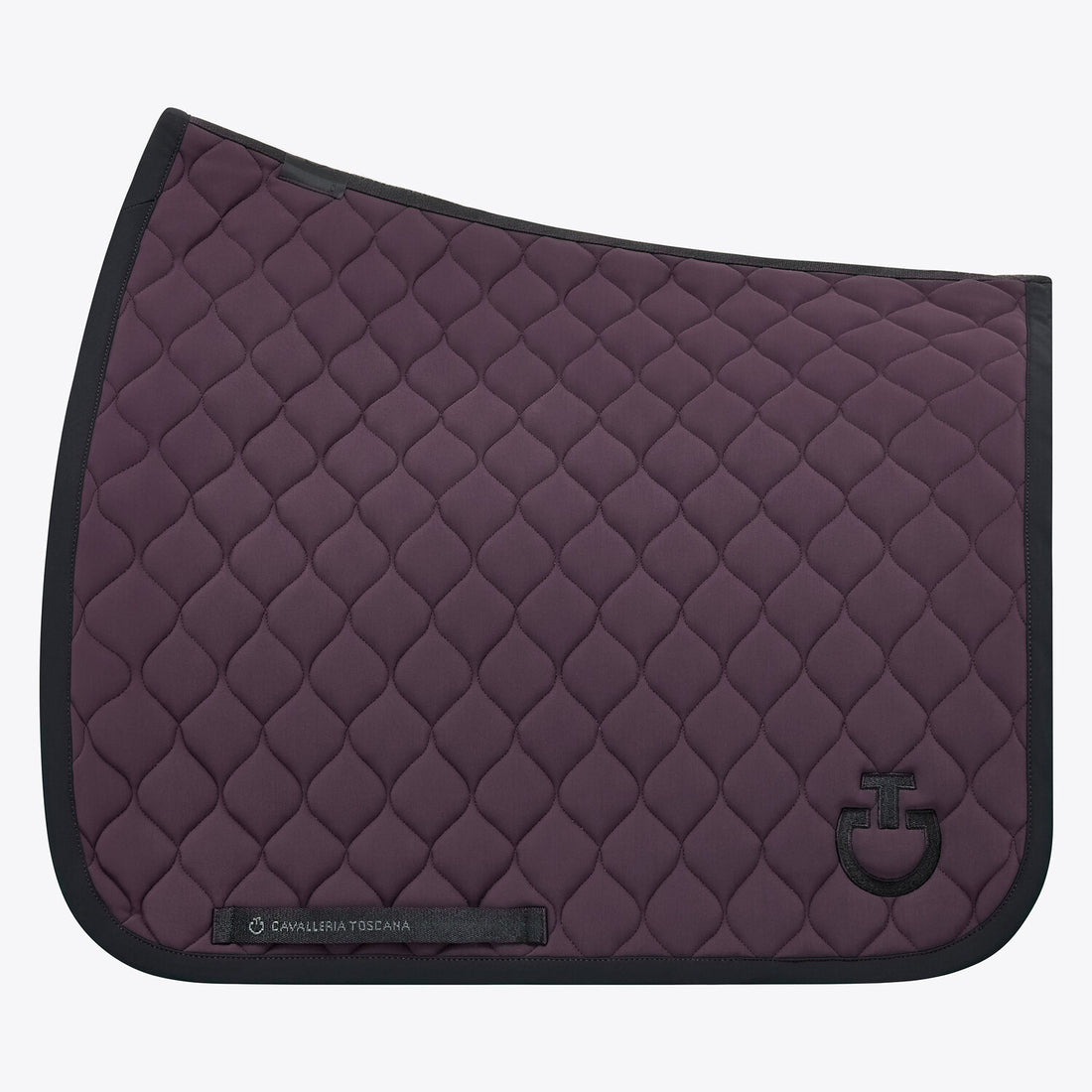 Cavalleria Toscana Circular Quilted Jersey Dressage Saddle Pad