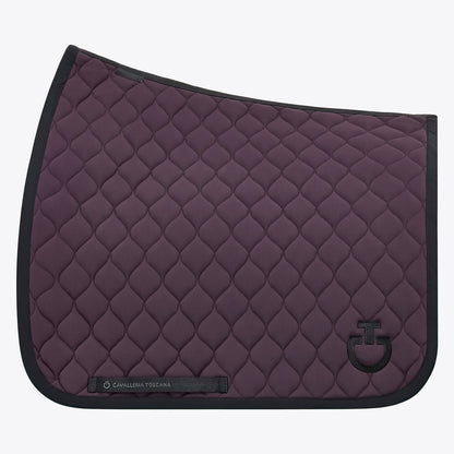 Cavalleria Toscana Circular Quilted Jersey Dressage Saddle Pad