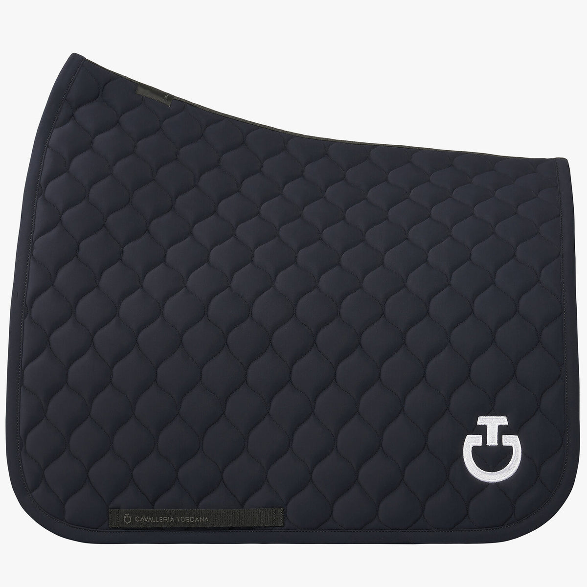 Cavalleria Toscana Circular Quilted Jersey Dressage Saddle Pad
