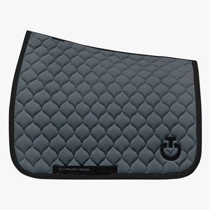 Cavalleria Toscana Circular Quilted Jersey Dressage Saddle Pad