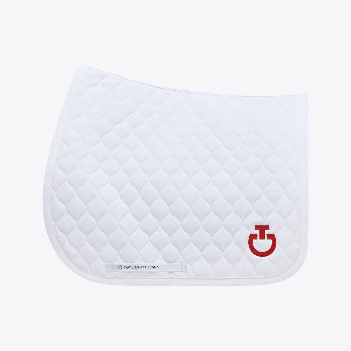 Cavalleria Toscana Circular Quilted Jersey Dressage Saddle Pad