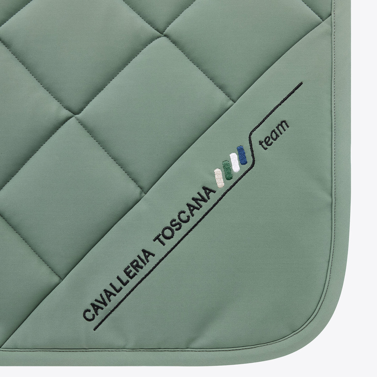 Cavalleria Toscana Dash Dressage Saddle Pad Emerald Grey
