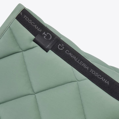 Cavalleria Toscana Dash Dressage Saddle Pad Emerald Grey
