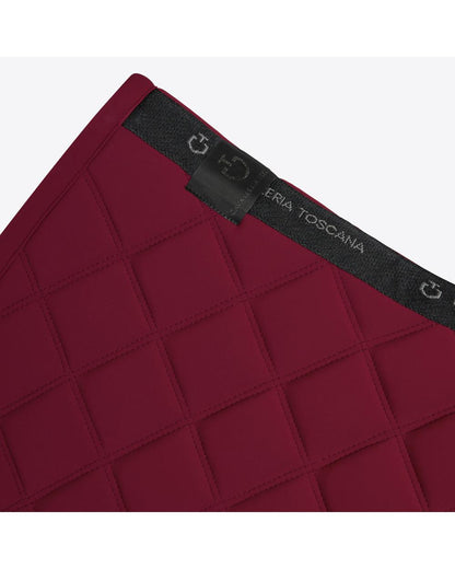Cavalleria Toscana CT Diamonds and Lines Quilted Jumping Saddle Pad