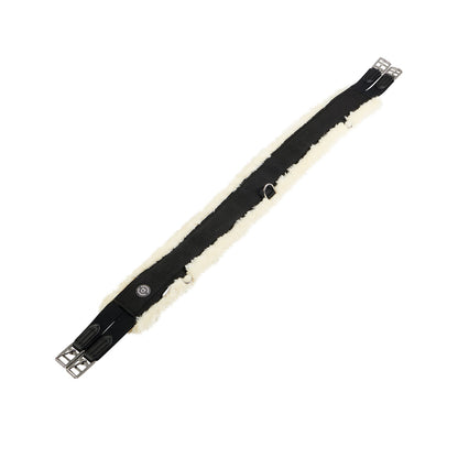 Jump girth in nylon with synthetic wool.