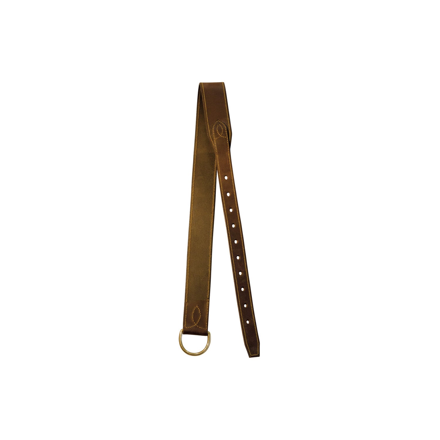 AUSSIE LEATHER SURCINGLE.