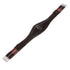 Leather jumping girth with elastic bands.