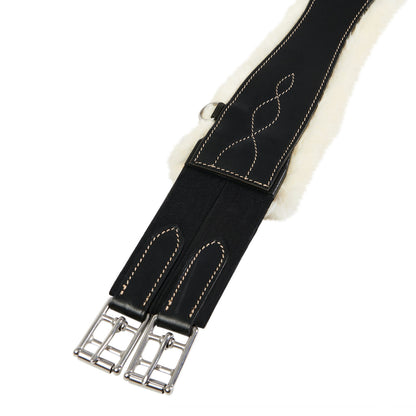 Equestro Jumping Girth With Synthetic Lambskin