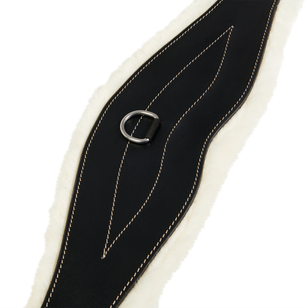 Equestro Jumping Girth With Synthetic Lambskin