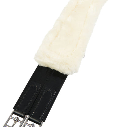 Equestro Jumping Girth With Synthetic Lambskin