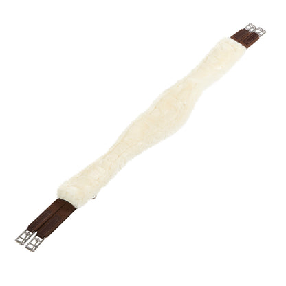 Equestro Jumping Girth With Synthetic Lambskin
