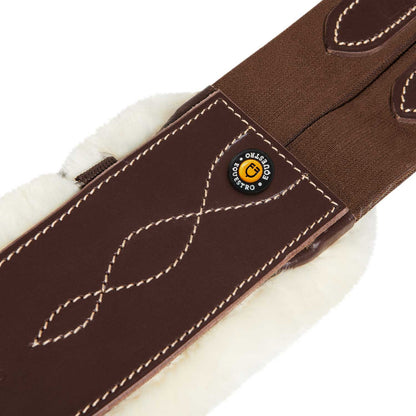 Equestro Jumping Girth With Synthetic Lambskin
