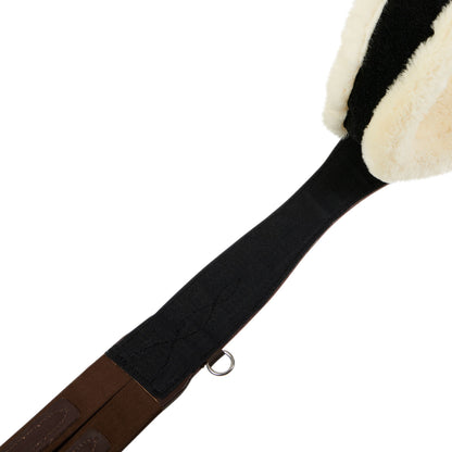 Equestro Jumping Girth With Synthetic Lambskin