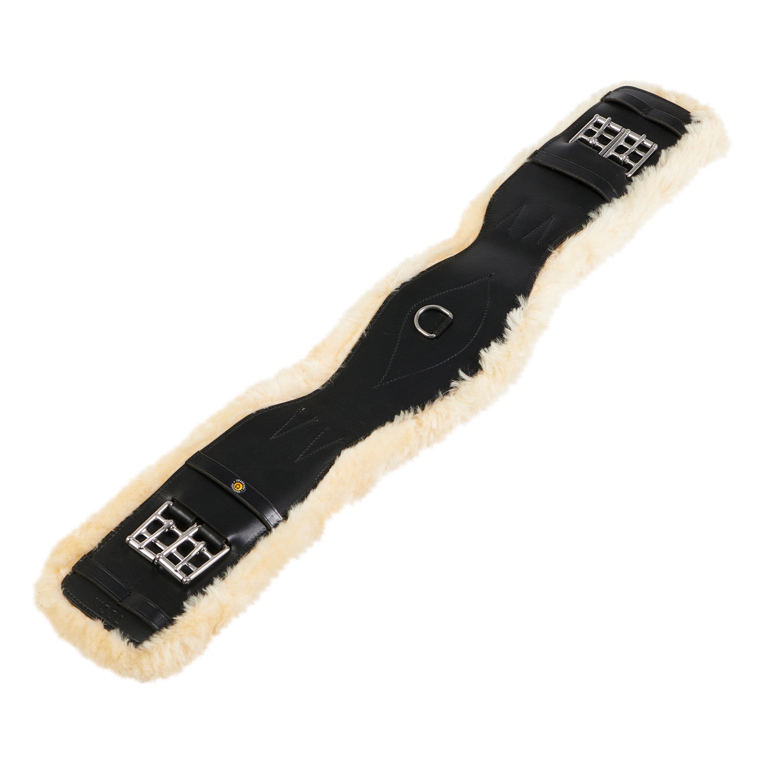 Dressage girth leather.