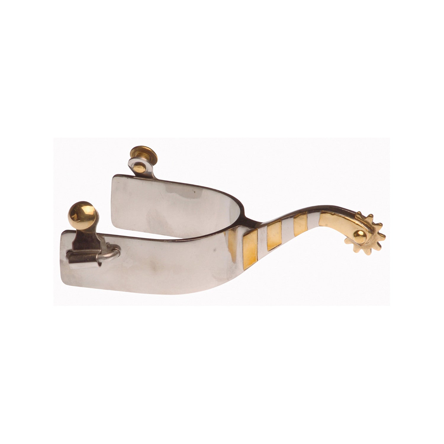 SS SPURS W/BRASS TRIMS.