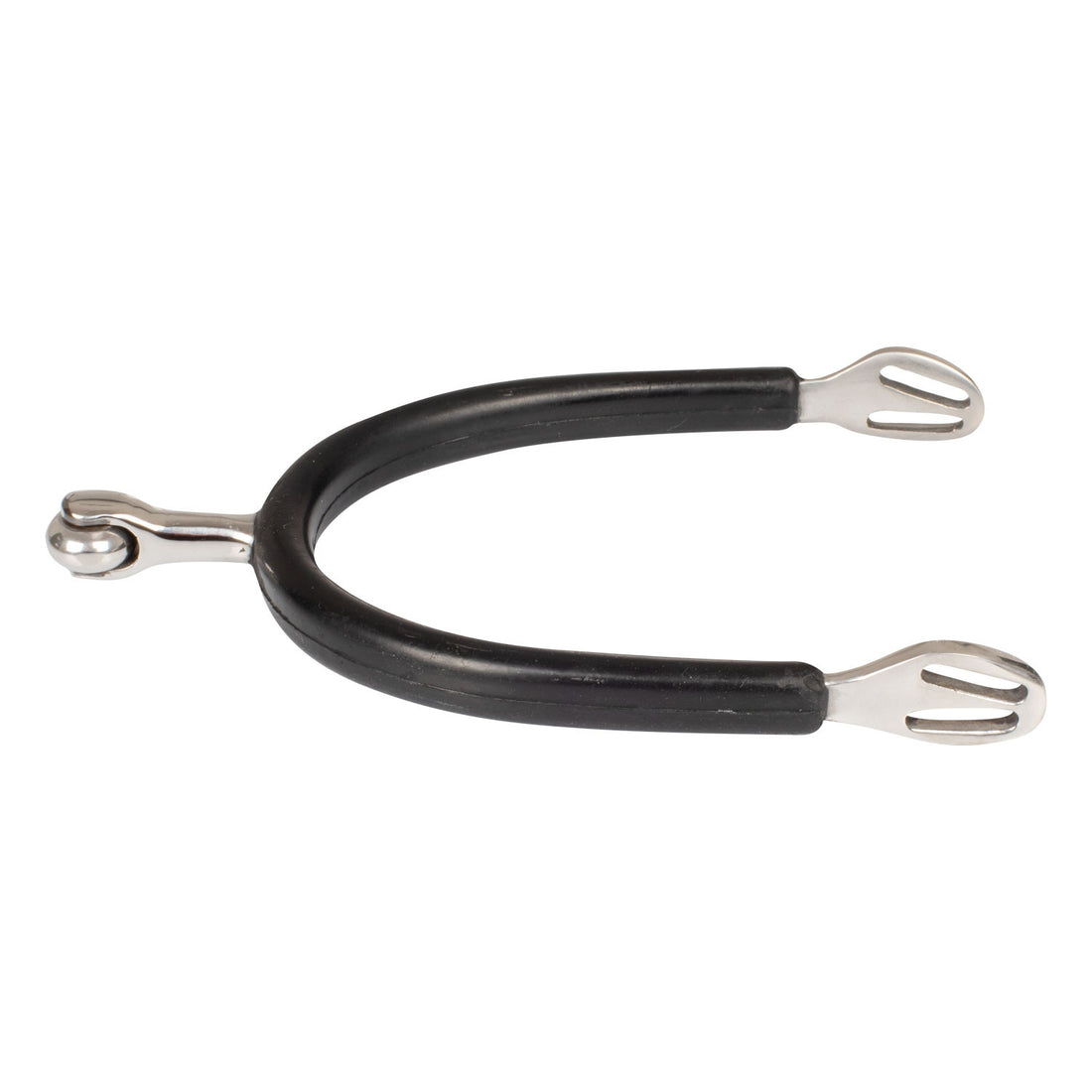 RUBBER COVERED ROUND BALL SPURS.