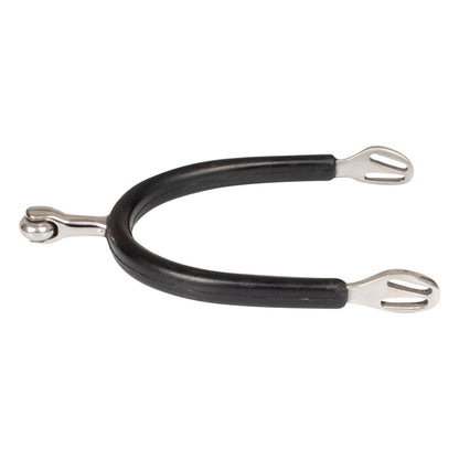 RUBBER COVERED ROUND BALL SPURS.