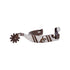 FG REINING SPURS ENGRAVED TRIM WITH REINER MOTIF LADIES.