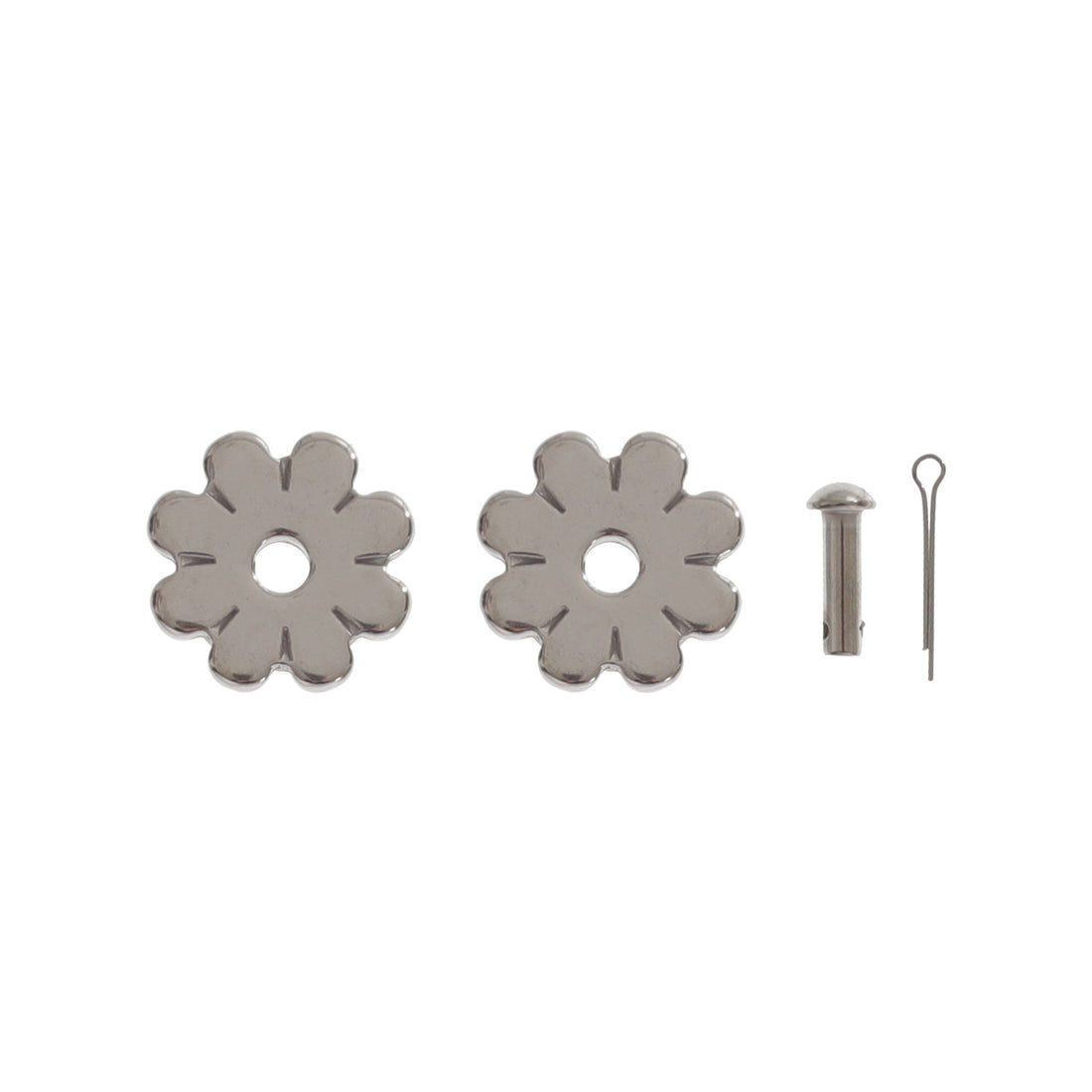 COPPIA ROTELLE SPERONI C/RIVETTI 303C.