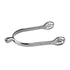 METALAB DROP-SHAPED CHROME SPURS.