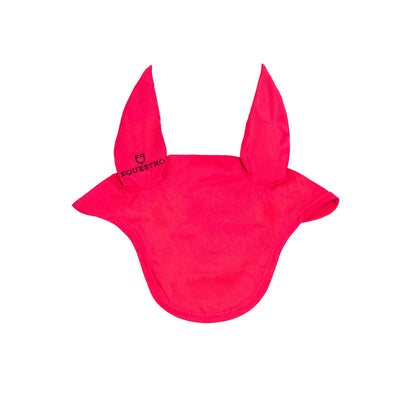 Cotton pony fly veil with elasticated ears.
