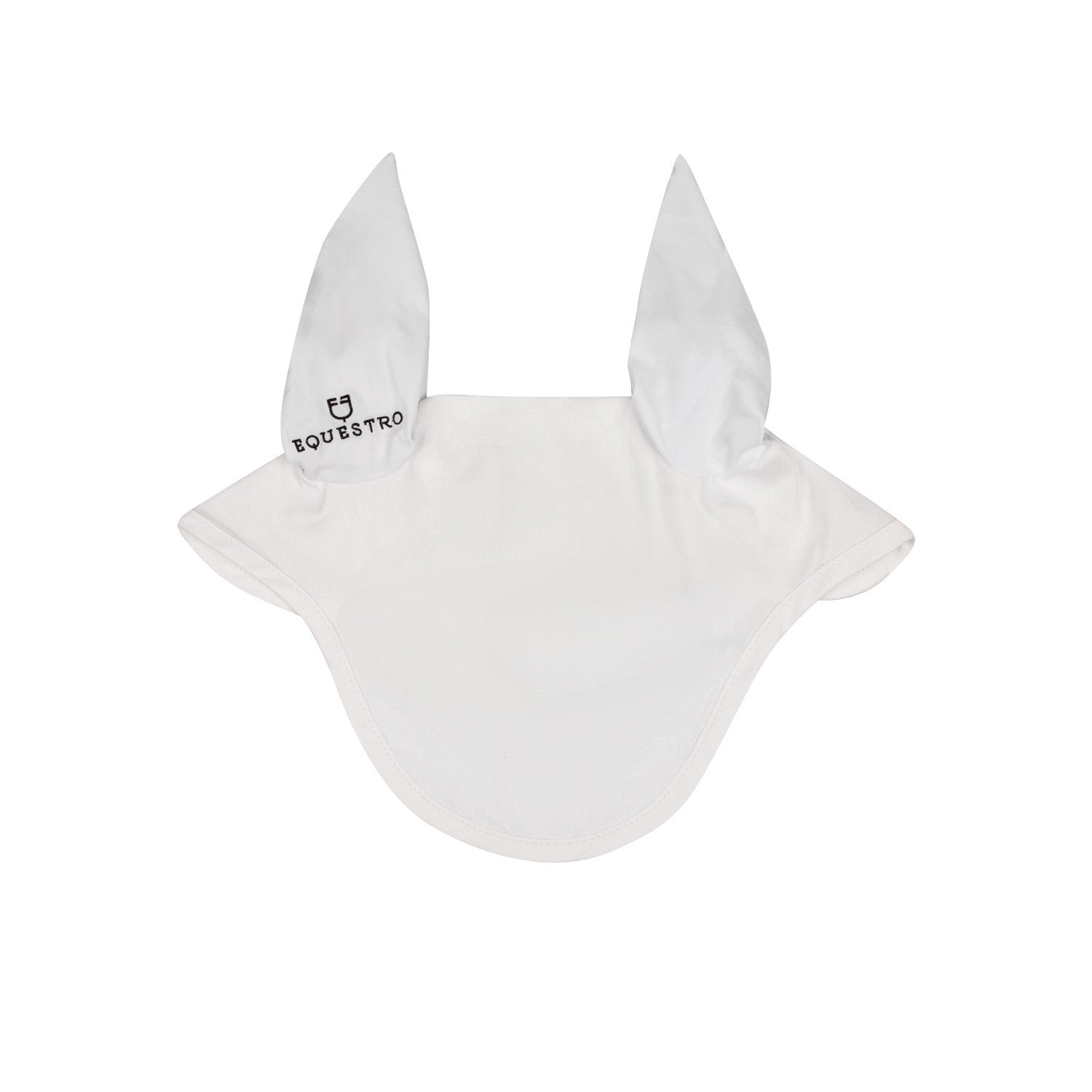 Cotton pony fly veil with elasticated ears.