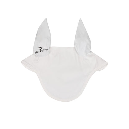 Cotton pony fly veil with elasticated ears.