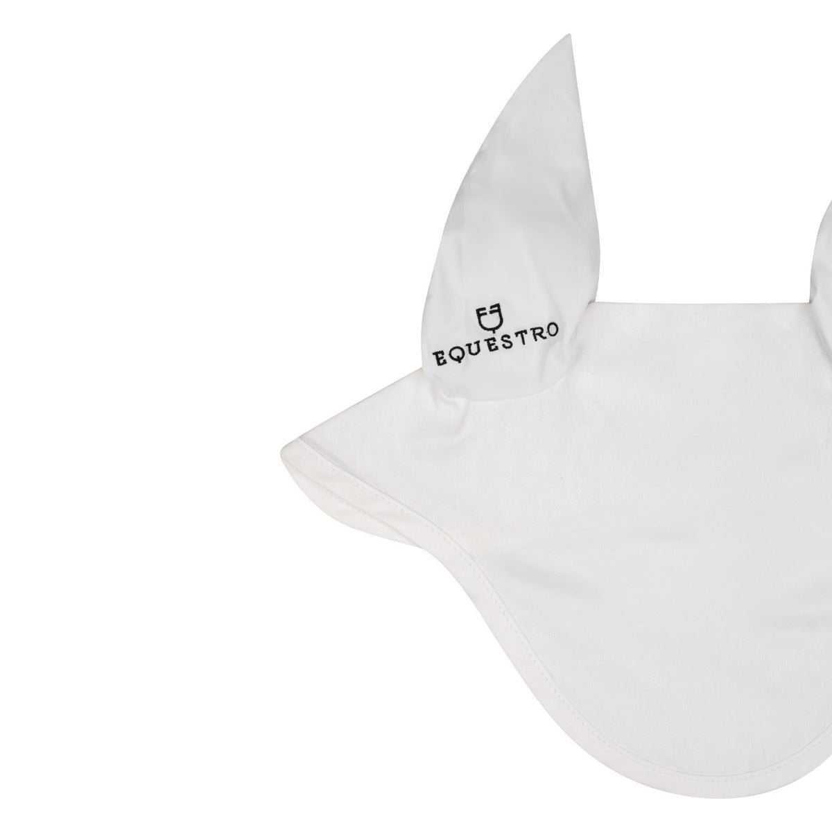 Equestro Cotton Fly Veil With Elasticated Ears