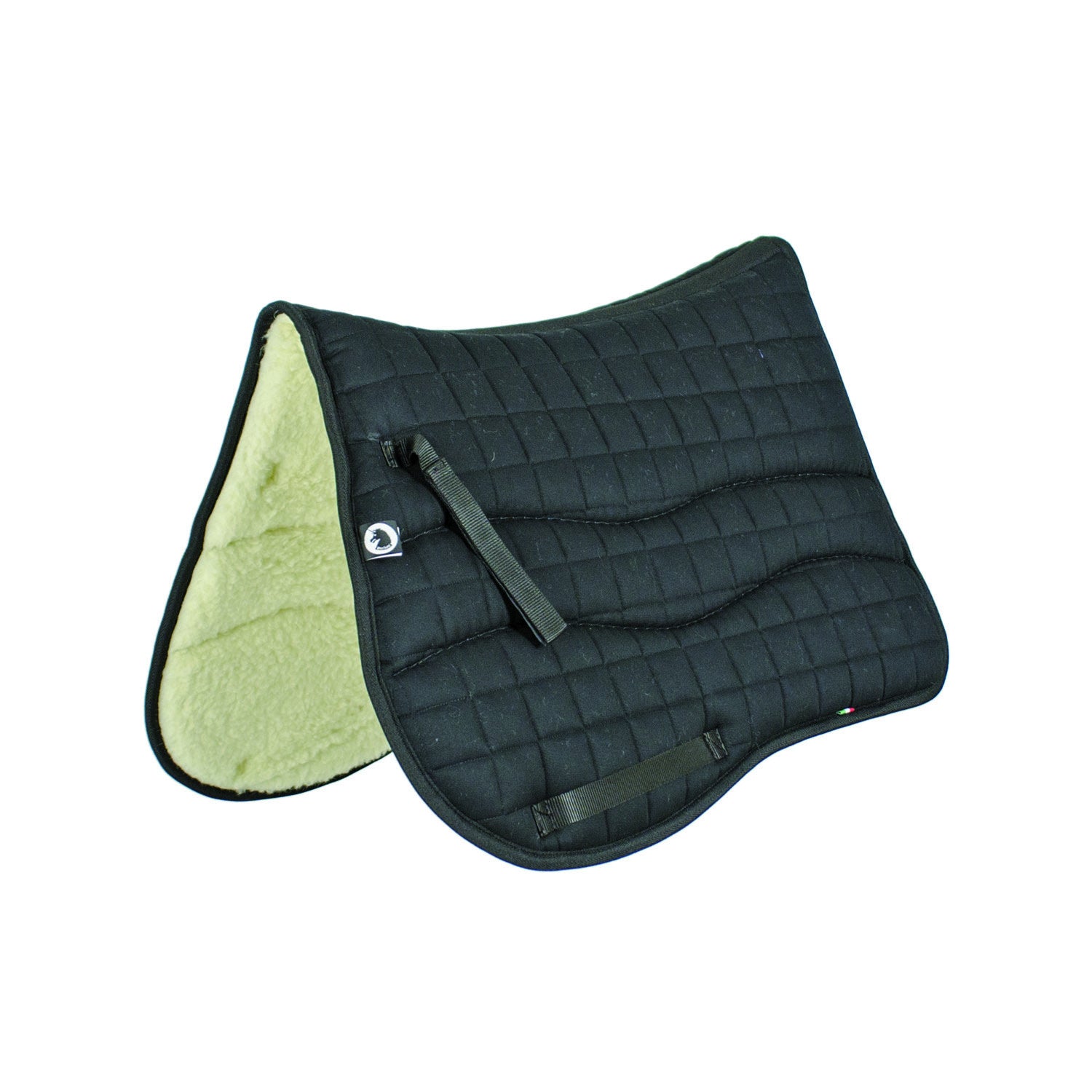 COTTON/WOOL SADDLE PAD.