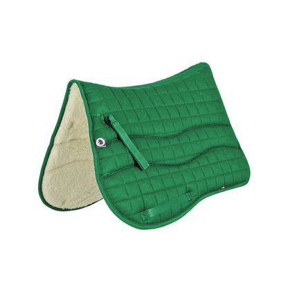 COTTON/WOOL SADDLE PAD.