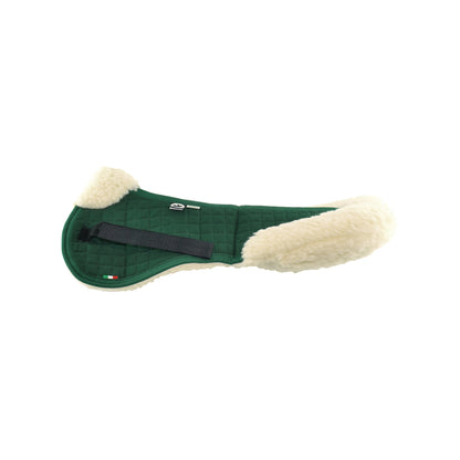 ANATOMICAL WOOL CUT RAISED PAD.
